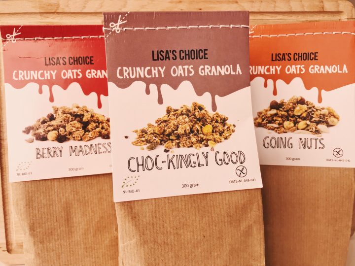 Glutenvrije winactie: 3 granola’s van Lisa’s Choice
